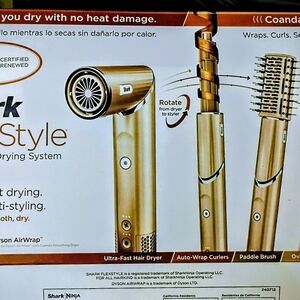 Shark Gold Hair Styling Set